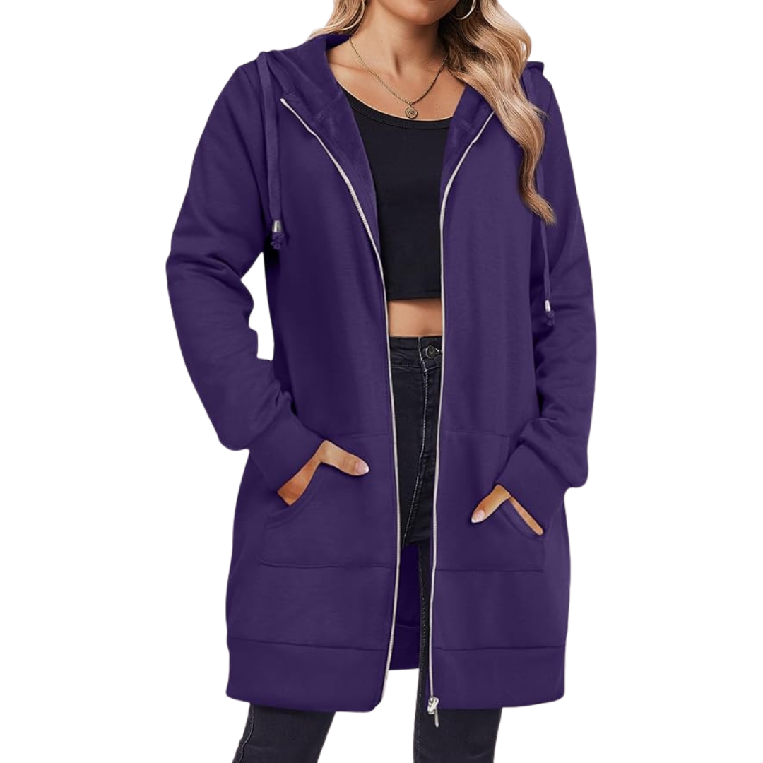 LongFit Fleece Hoodie
