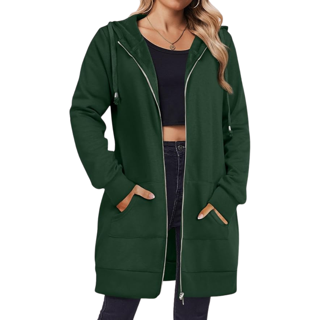 LongFit Fleece Hoodie