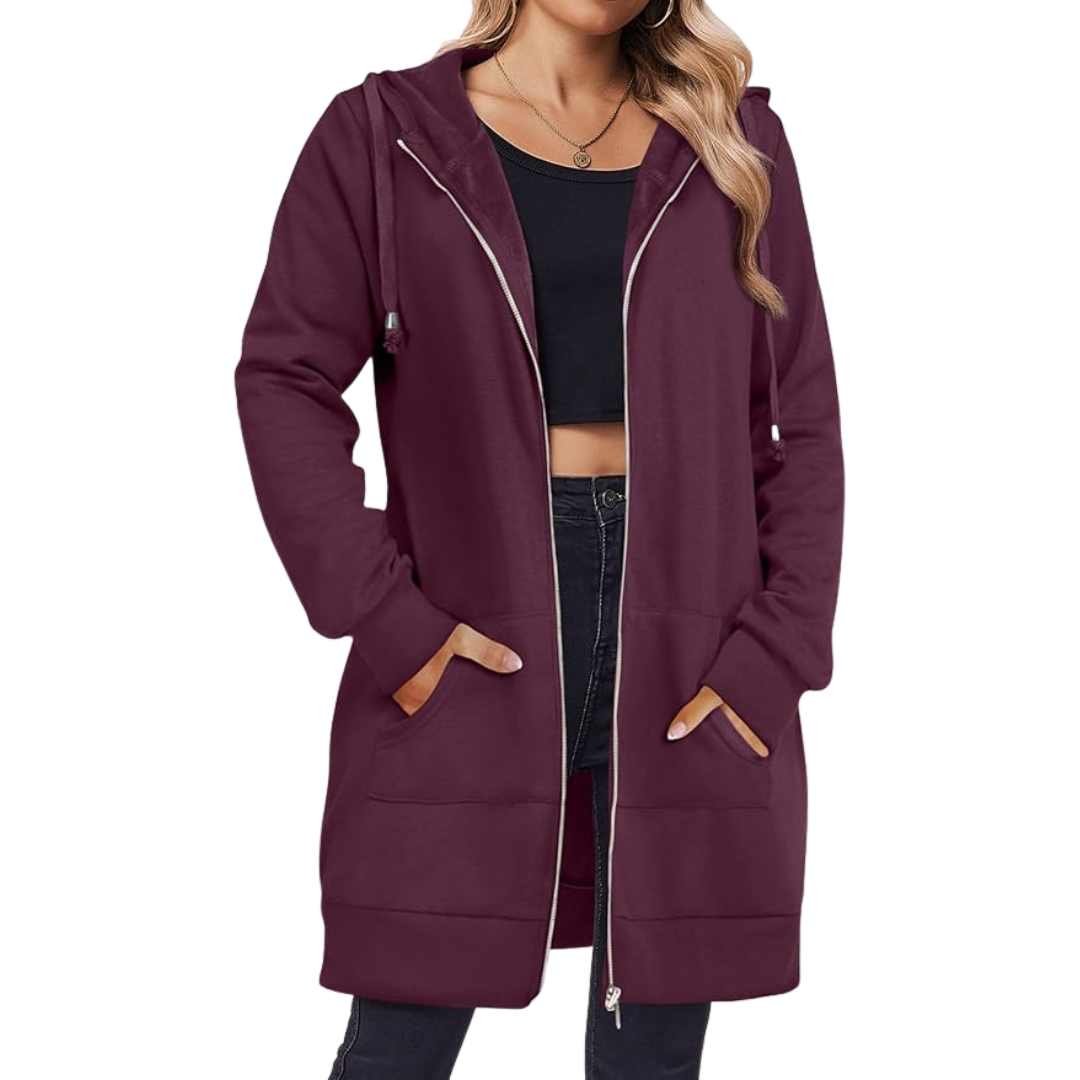 LongFit Fleece Hoodie