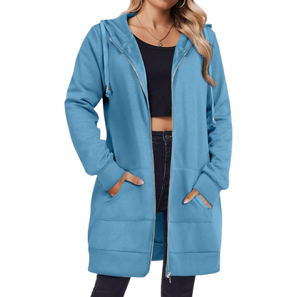LongFit Fleece Hoodie