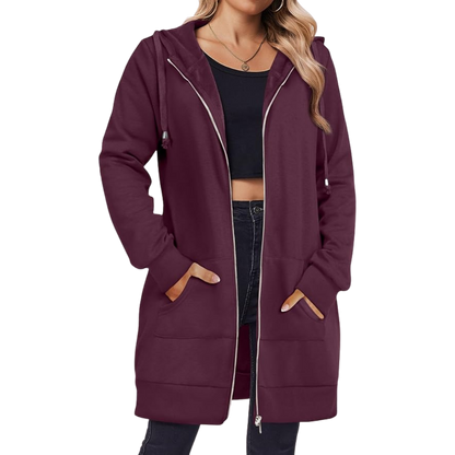 LongFit Fleece Hoodie